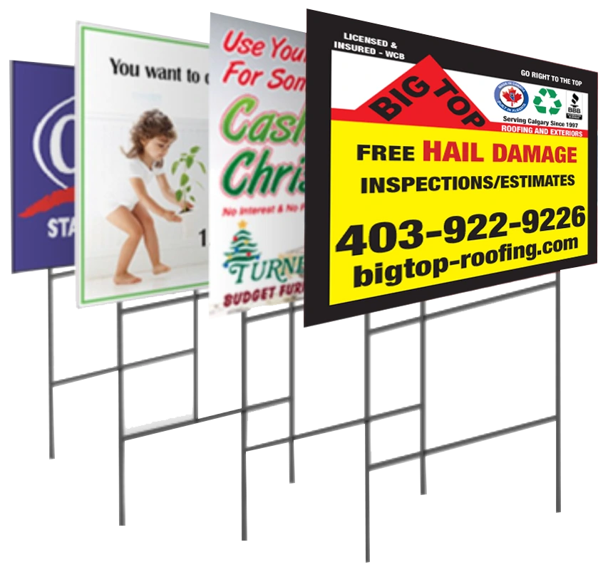 Lawn Signs (12 X 12)