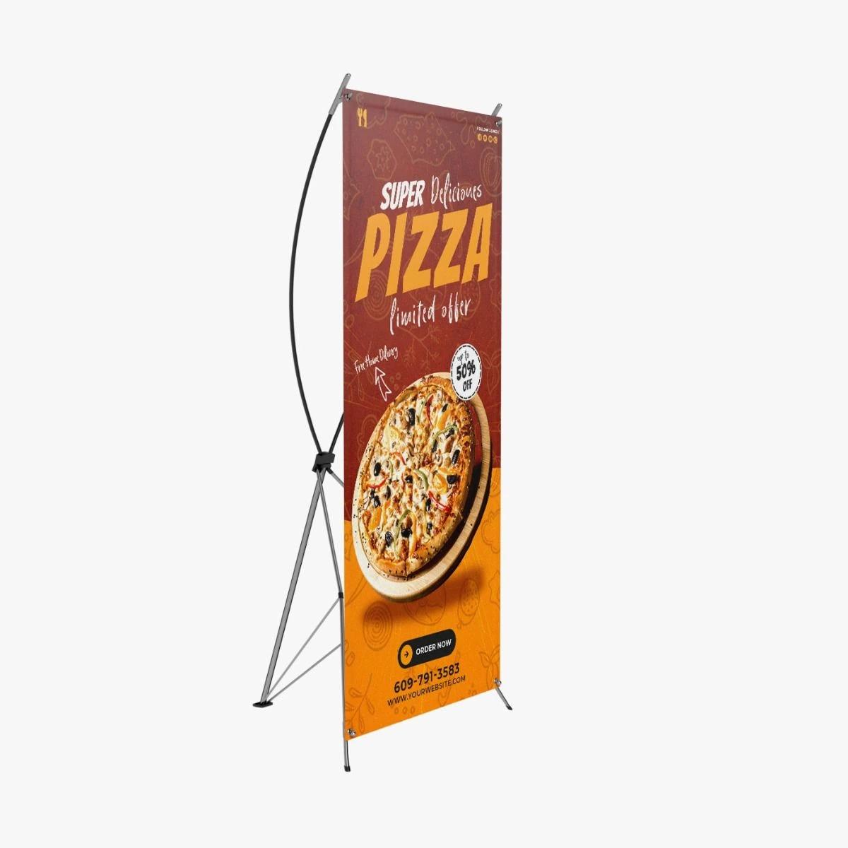 X Banner Stand