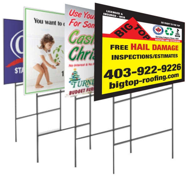 Lawn Signs (16 X 16 )